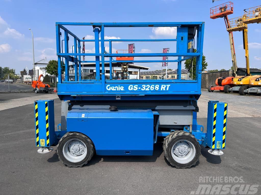 Genie GS3268 RT diesel 4x4 12m (1480) Škarjaste dvižne ploščadi
