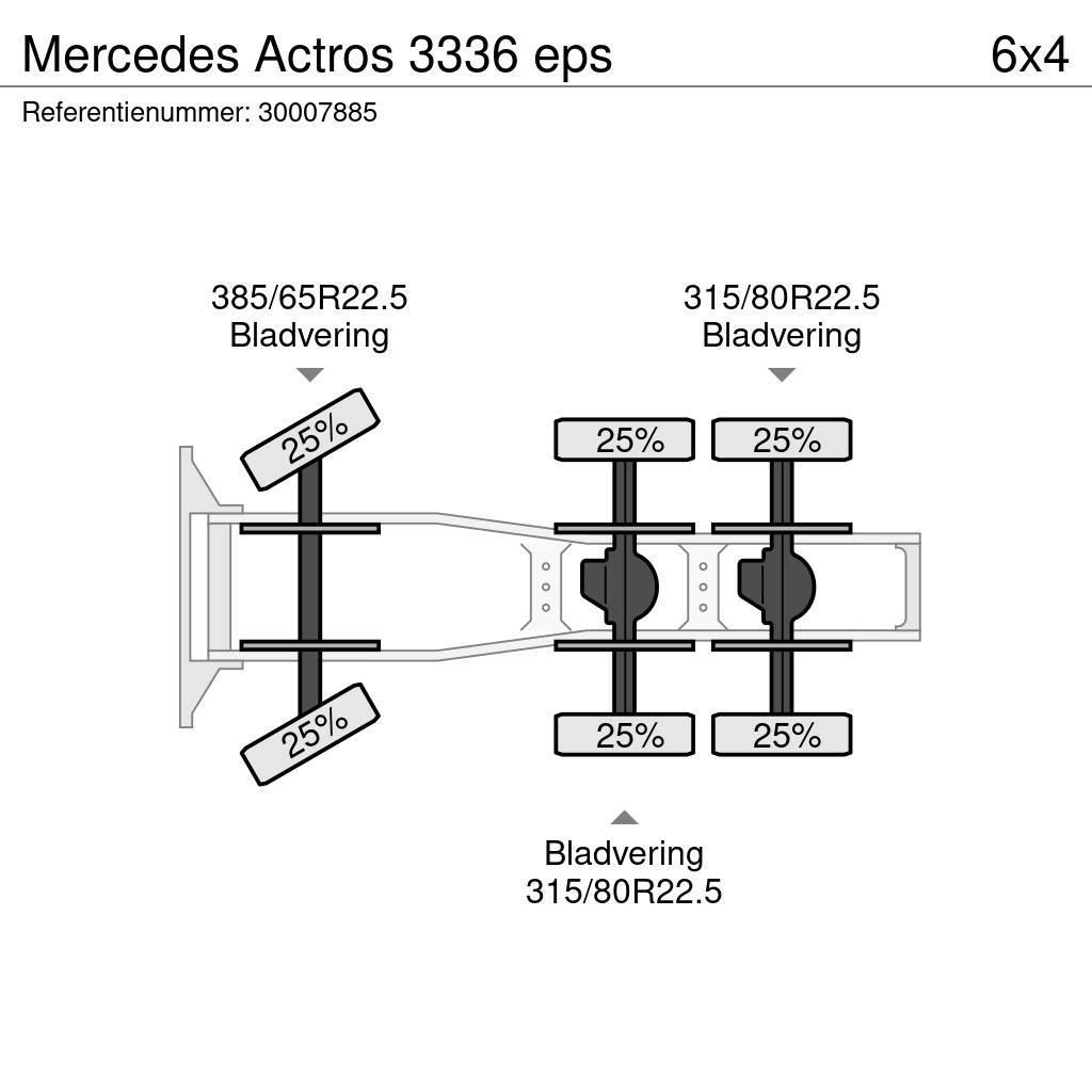 Mercedes-Benz Actros 3336 eps Vlačilci