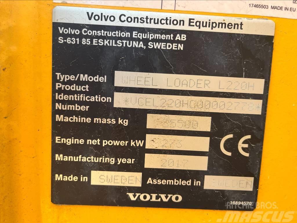 Volvo L220H Kolesni nakladalci