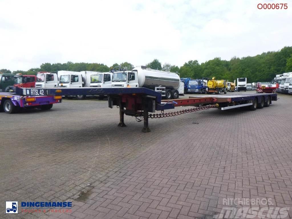 Nooteboom 3-axle semi-lowbed trailer OSDS-48-03V / ext. 15 m Nizko noseče polprikolice
