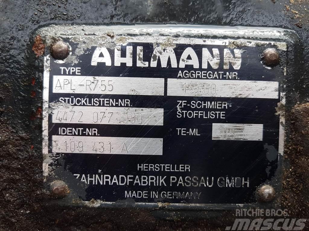 Ahlmann AZ14-ZF APL-R755-4472077080/4109431A-Axle/Achse/As Osi