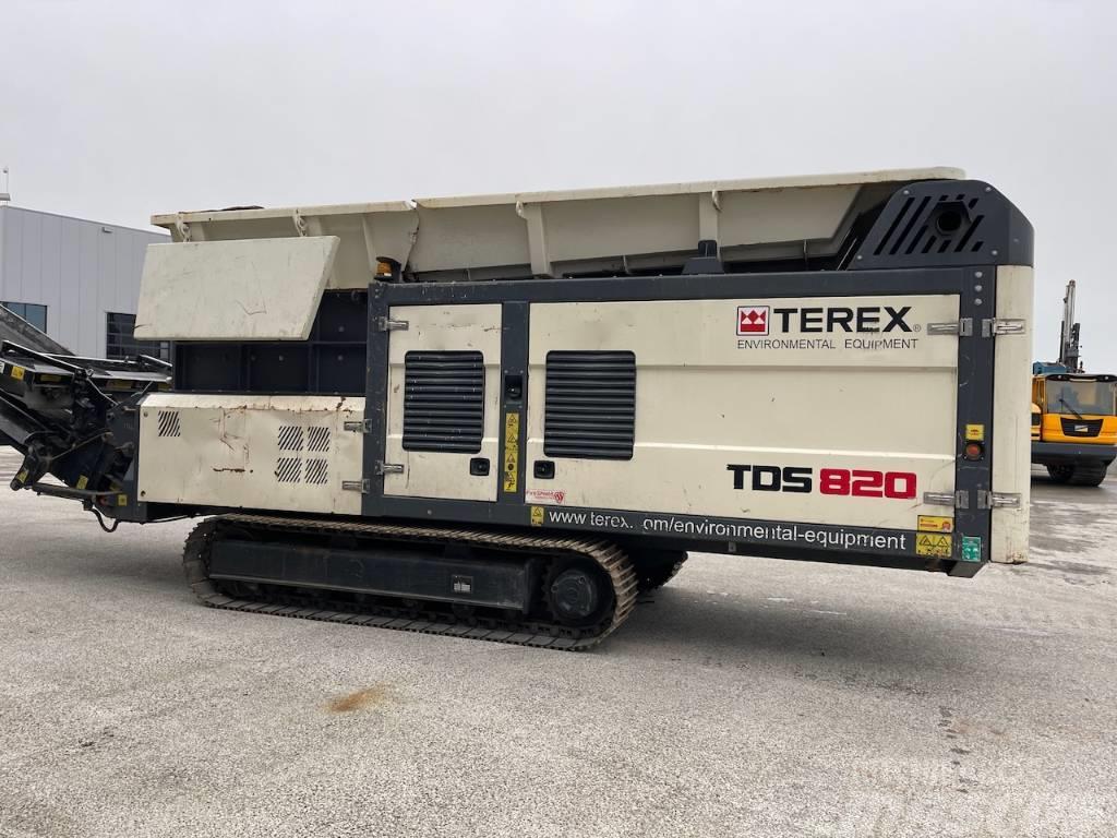Terex TDS 820 Shredder Stroji za razrez odpada