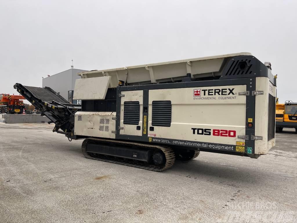 Terex TDS 820 Shredder Stroji za razrez odpada