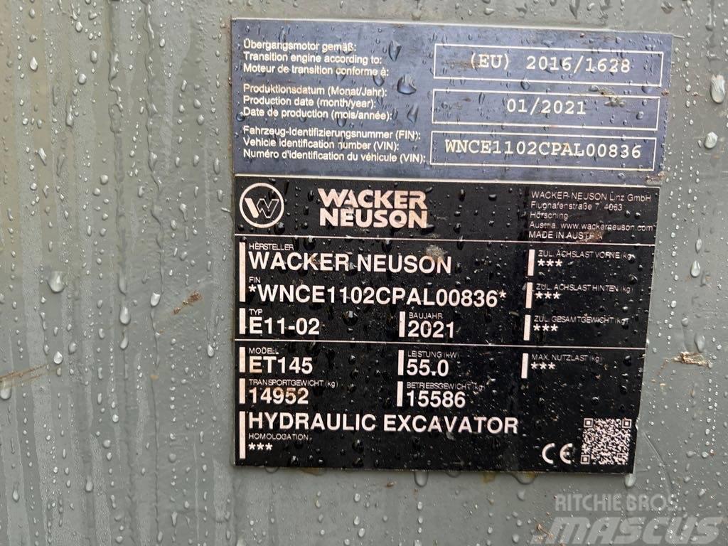 Wacker Neuson ET145 Bagri goseničarji