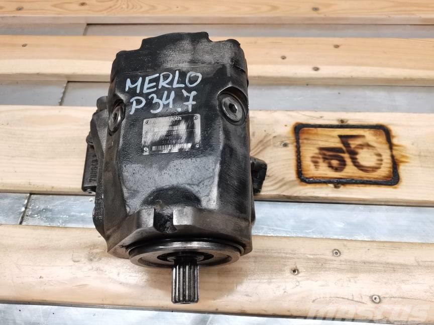 Merlo P 34.7 {Rexroth A10V} hydraulic pump Hidravlika