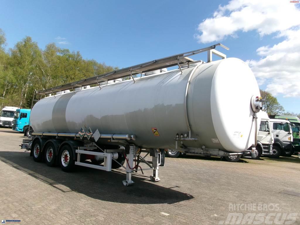 Maisonneuve Chemical tank inox L4BH 33.4 m3 / 1 comp Polprikolice cisterne