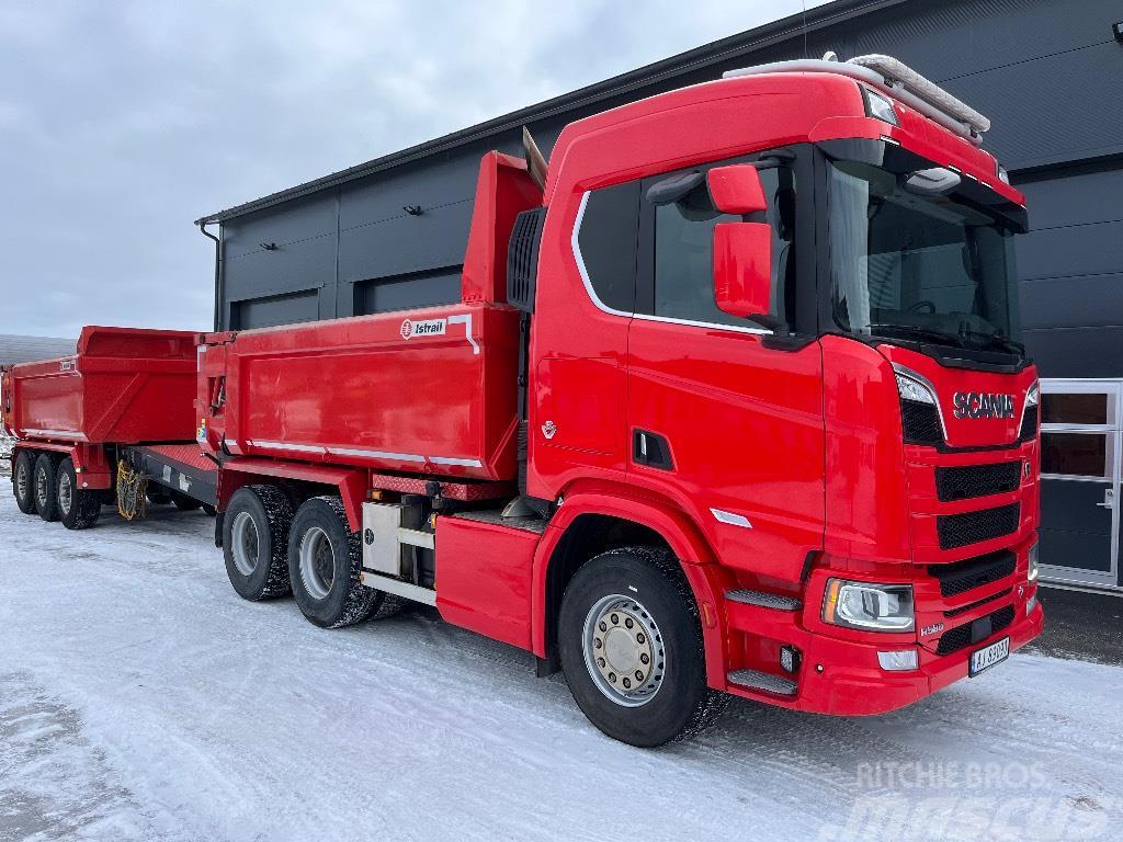 Scania R 580 Kiper tovornjaki