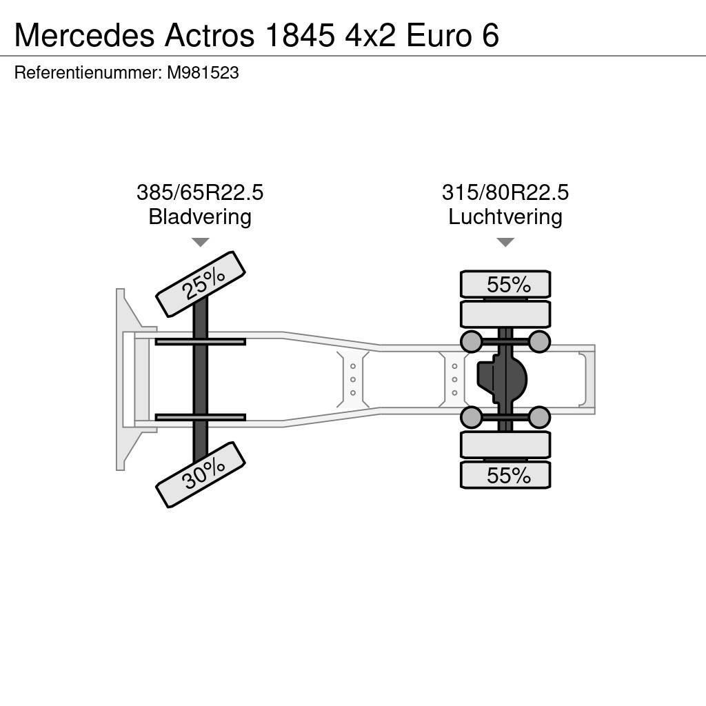 Mercedes-Benz Actros 1845 4x2 Euro 6 Vlačilci