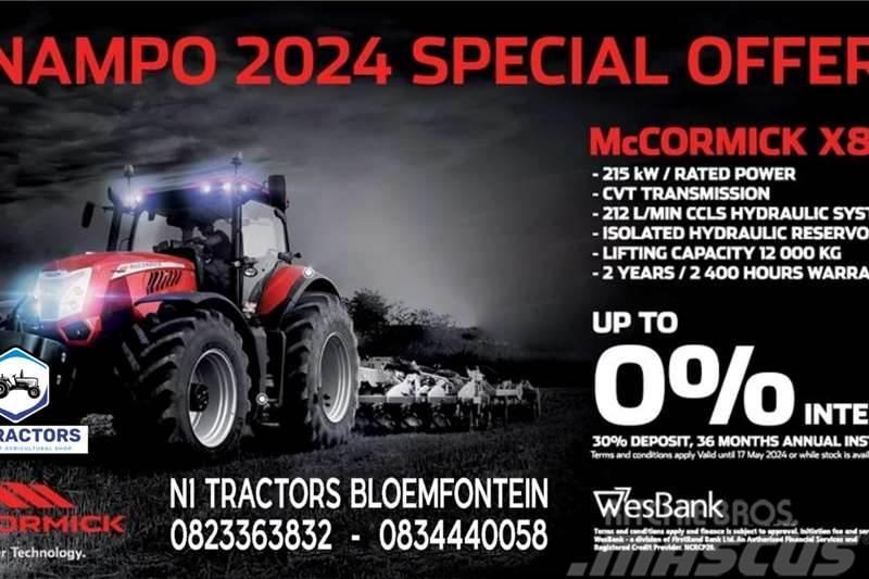 McCormick NAMPO 2024 SPECIAL McCORMICK X8.680 Traktorji