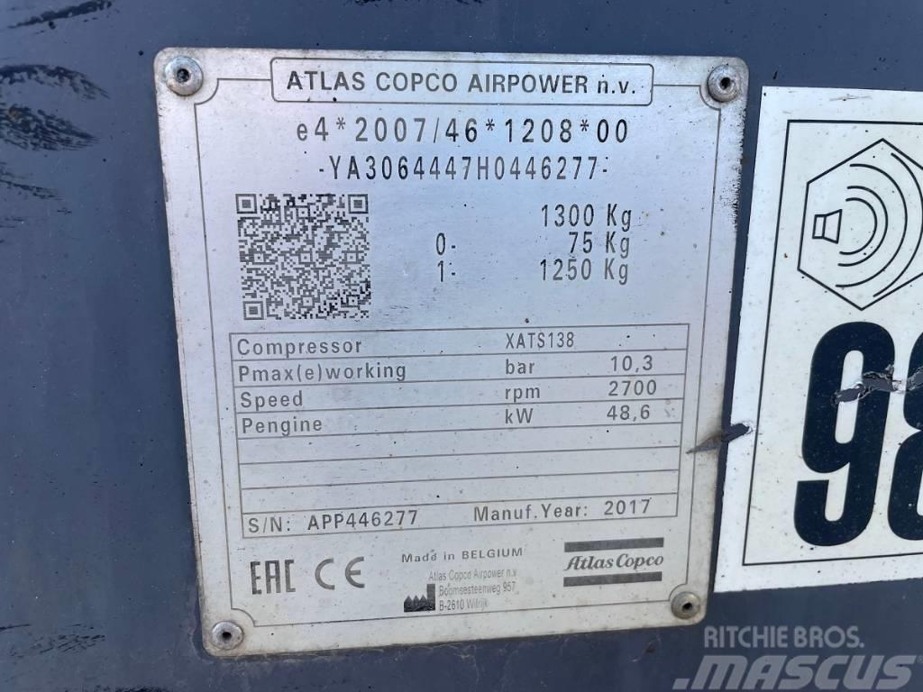 Atlas Copco XATS 138 Kompresorji
