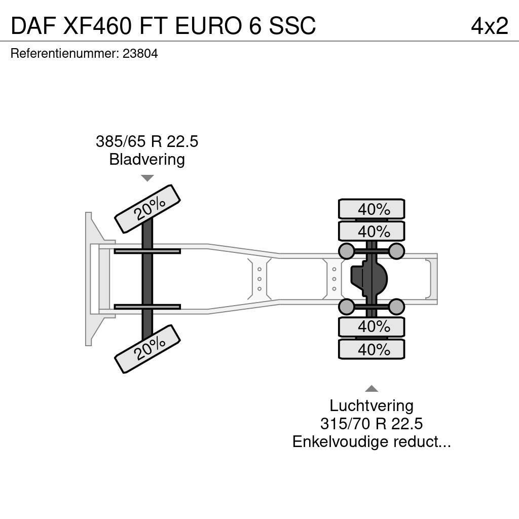 DAF XF460 FT EURO 6 SSC Vlačilci