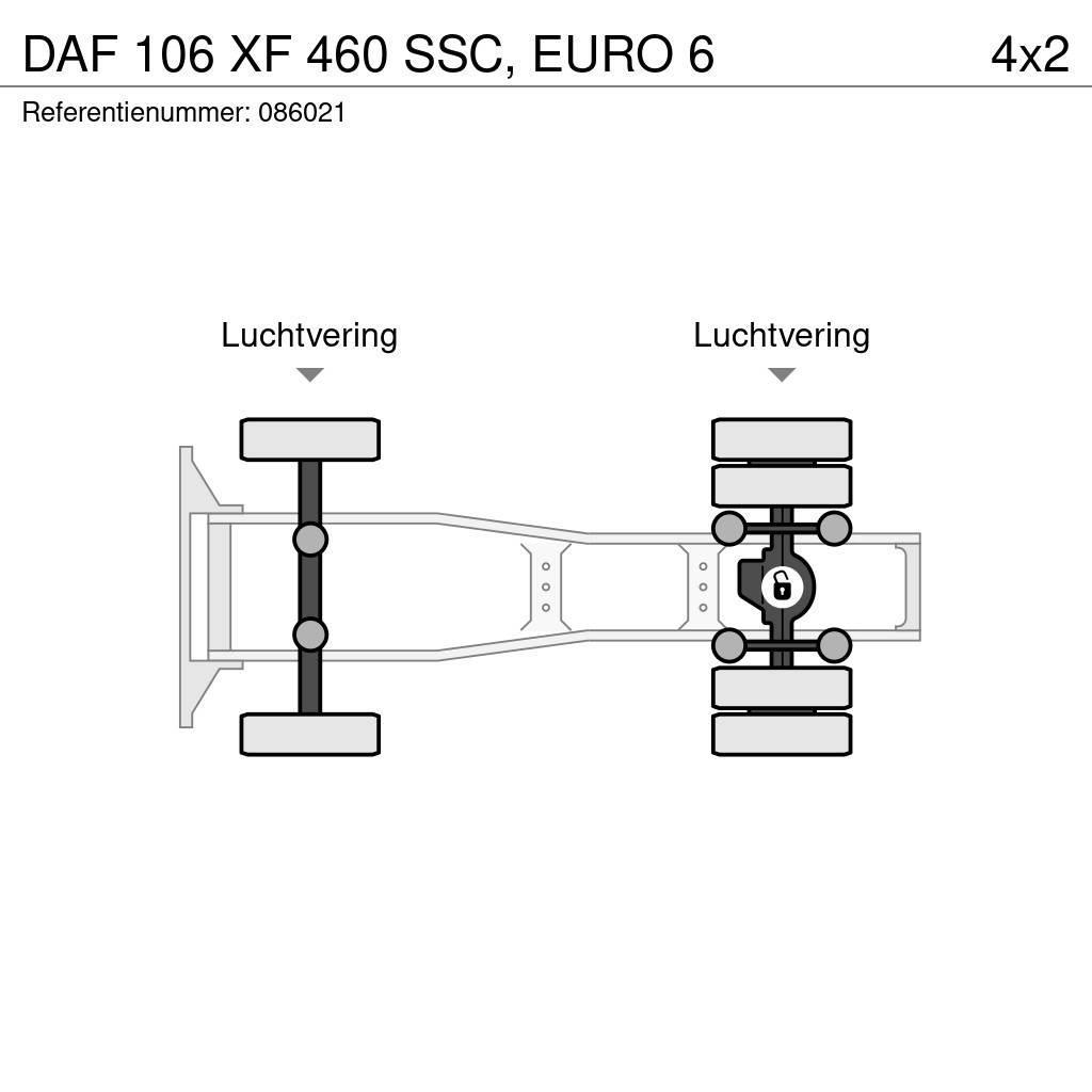 DAF 106 XF 460 SSC, EURO 6 Vlačilci