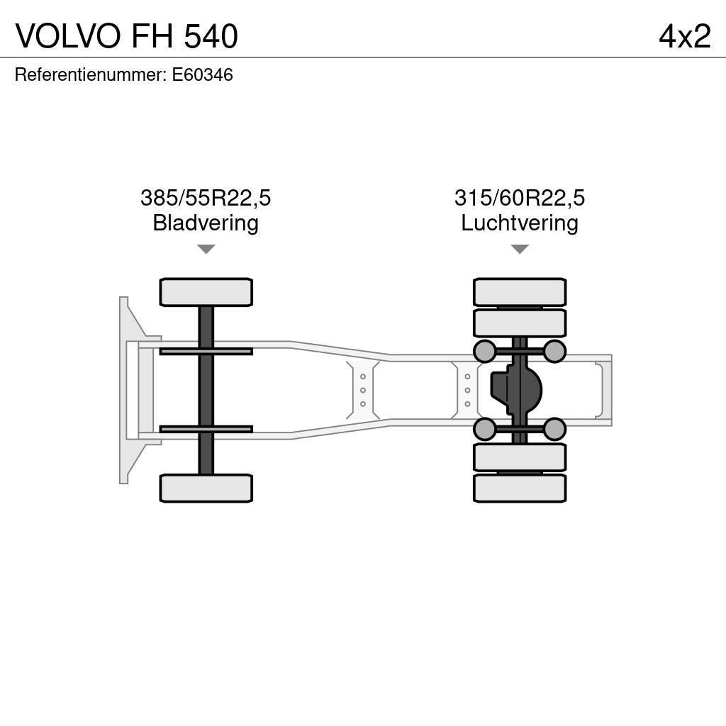 Volvo FH 540 Vlačilci