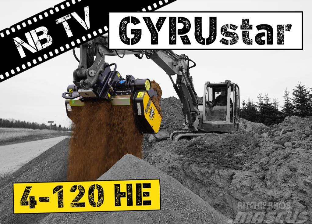 Gyru-Star 4-120HE | Siebschaufel Radlader & Bagger Presejalne žlice