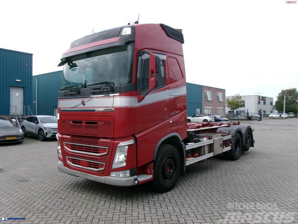 Volvo FH 540 6X2 Euro 6 container hook 21 t Kotalni prekucni tovornjaki