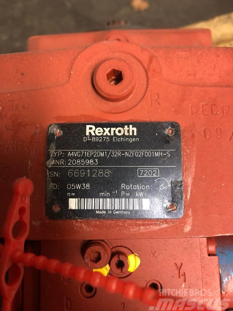 Rexroth A4VG71EP2DM1/32R-NZF02F001MH-S Drugi deli