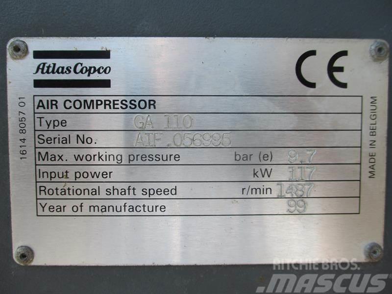 Atlas Copco GA 110 - FF Kompresorji