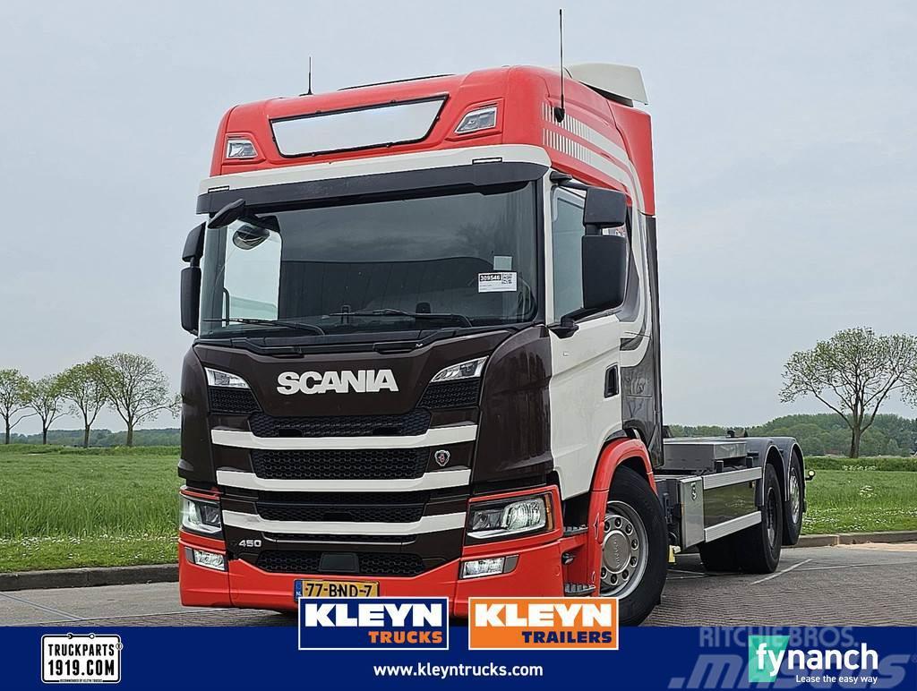 Scania G450 6x2 nb vdl hooklift Kotalni prekucni tovornjaki