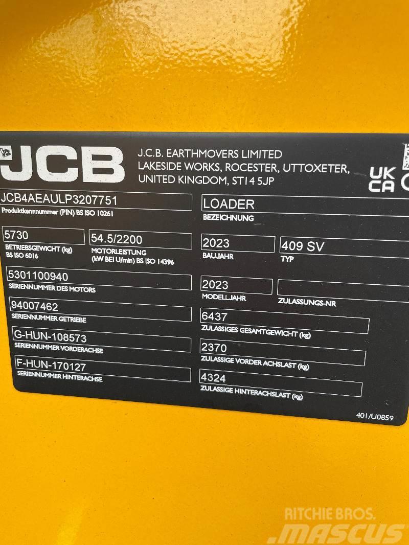 JCB 409 S5 Kolesni nakladalci
