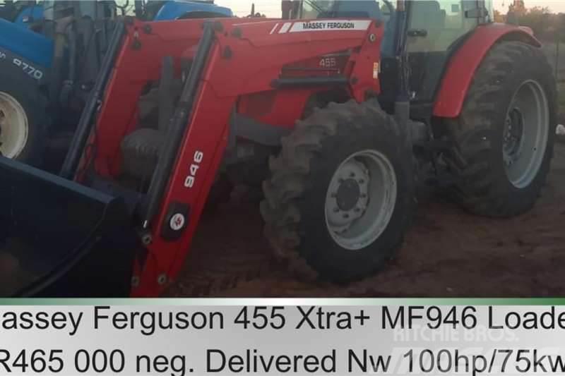 Massey Ferguson 455 Xtra + MF 946 loader - 100hp / 75kw Traktorji