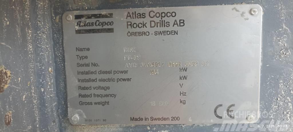 Atlas Copco F6 Terenske vrtalne naprave