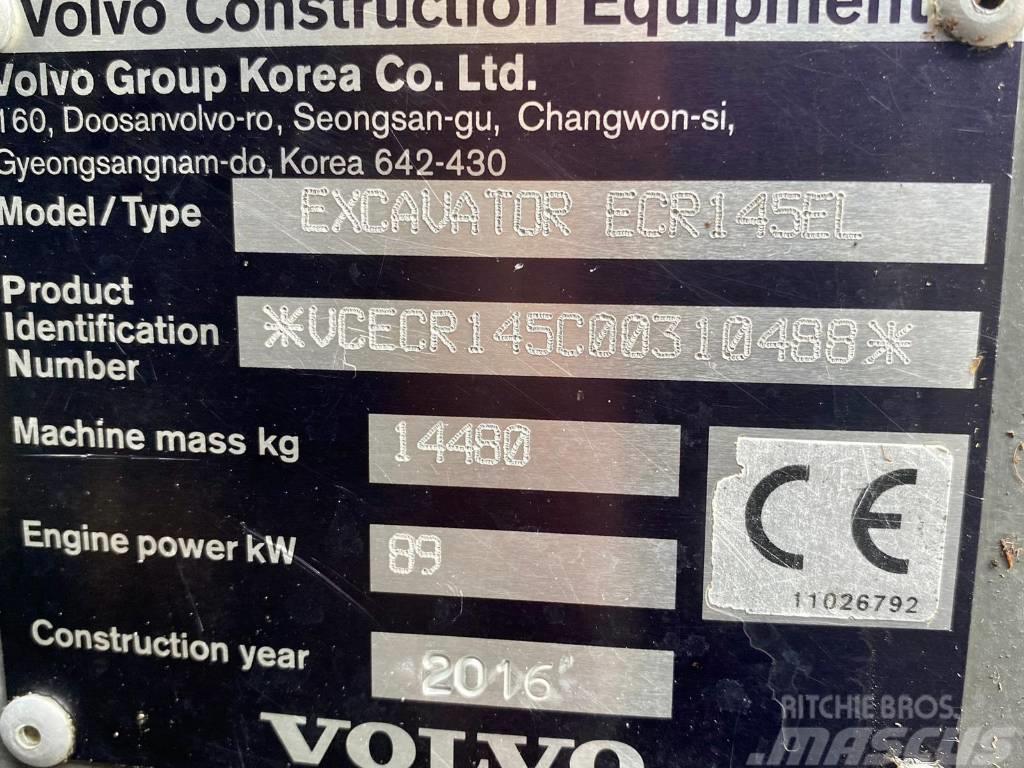 Volvo ECR145EL Bagri goseničarji