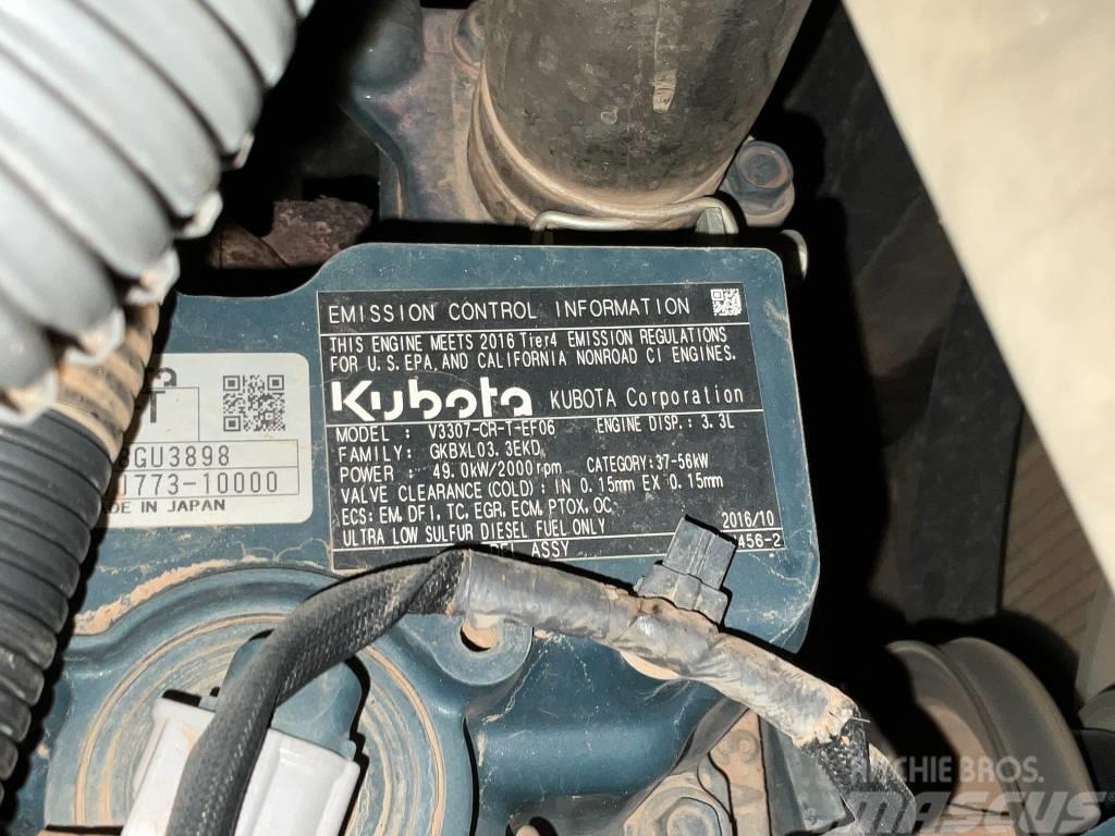 Kubota KX 080-4 A Midi bagri 7t – 12t