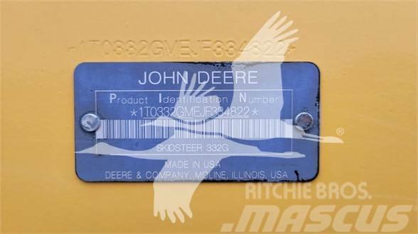 John Deere 332G Skid steer mini nakladalci