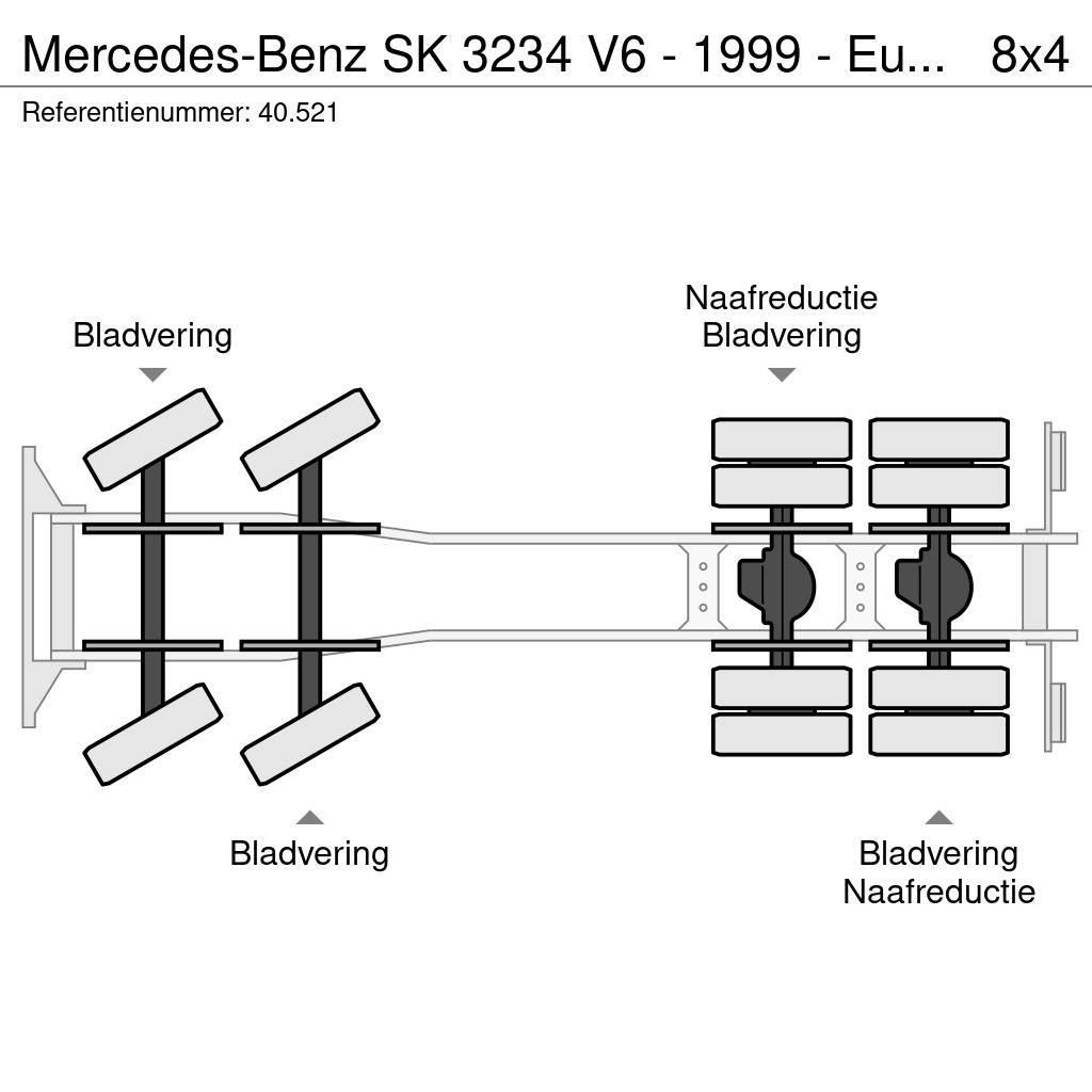 Mercedes-Benz SK 3234 V6 - 1999 - Euro 2 - Big Axles - Full stee Tovornjaki-šasije