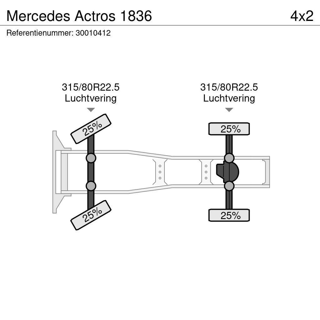 Mercedes-Benz Actros 1836 Vlačilci