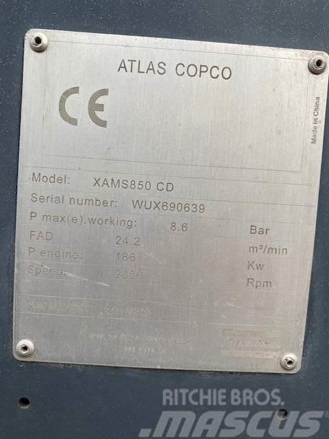 Atlas Copco XAMS 850 CD 7 Kompresorji