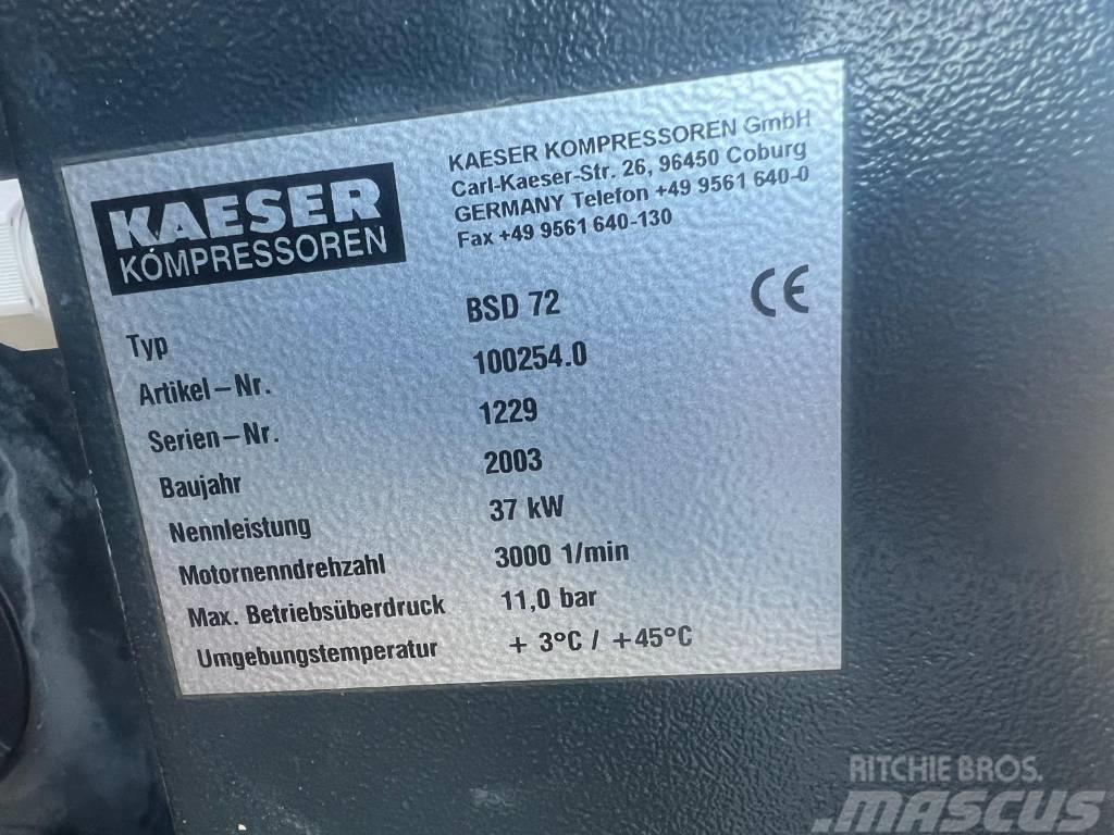Kaeser Compressor, Kompressor BSD 72 Kompresorji