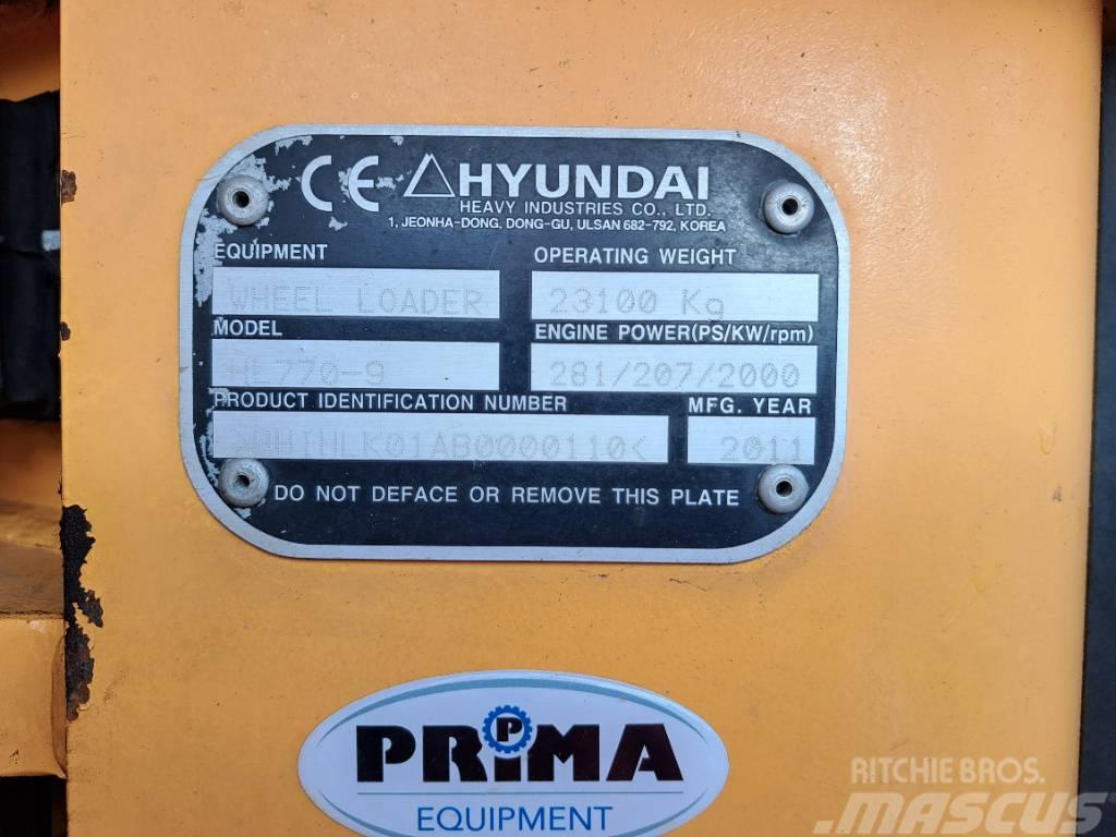 Hyundai HL770-9 Kolesni nakladalci