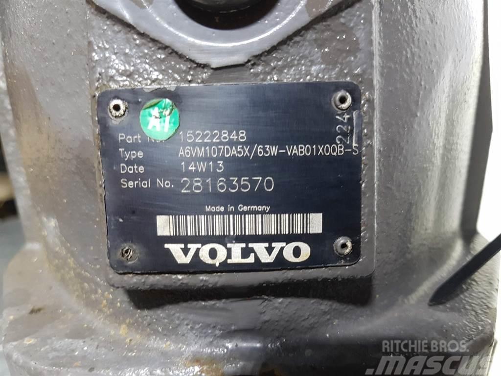 Volvo A6VM107DA5X/63W -Volvo L30G-Drive motor/Fahrmotor Hidravlika