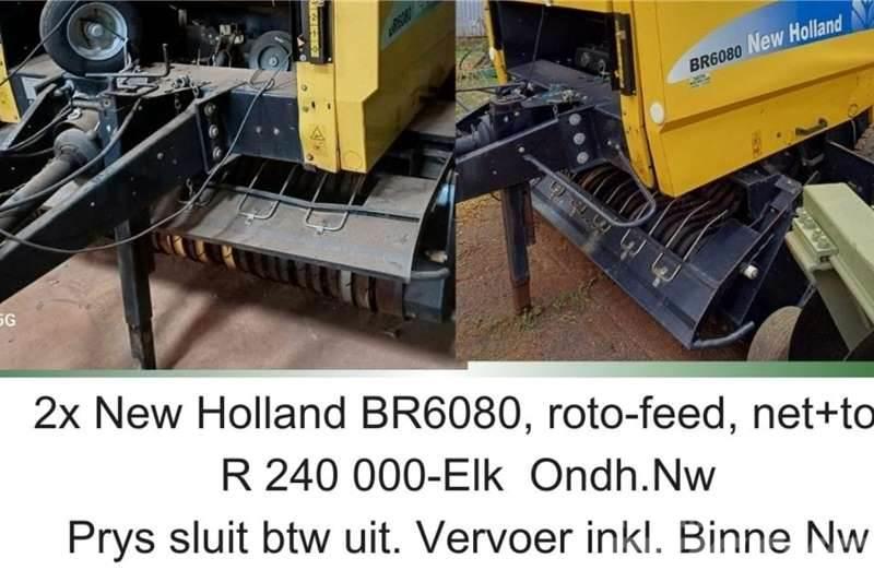 New Holland BR6080 - roto feed - net and twine Drugi tovornjaki