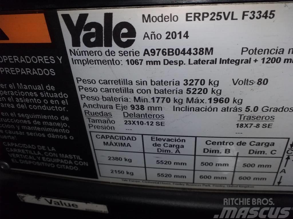 Yale ERP25VL Električni viličarji
