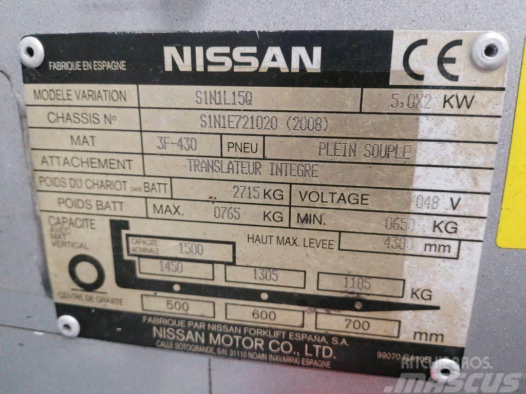 Nissan S1N1L15Q Električni viličarji