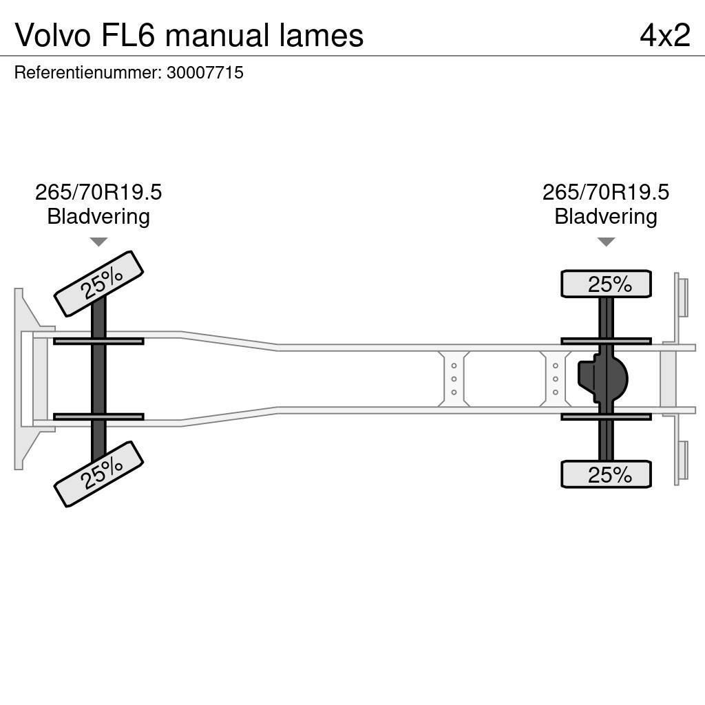 Volvo FL6 manual lames Tovornjaki-šasije