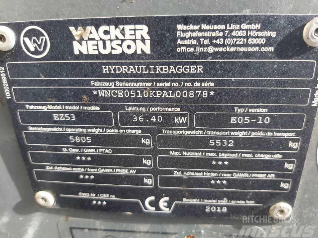 Wacker Neuson EZ 53 Bagri goseničarji