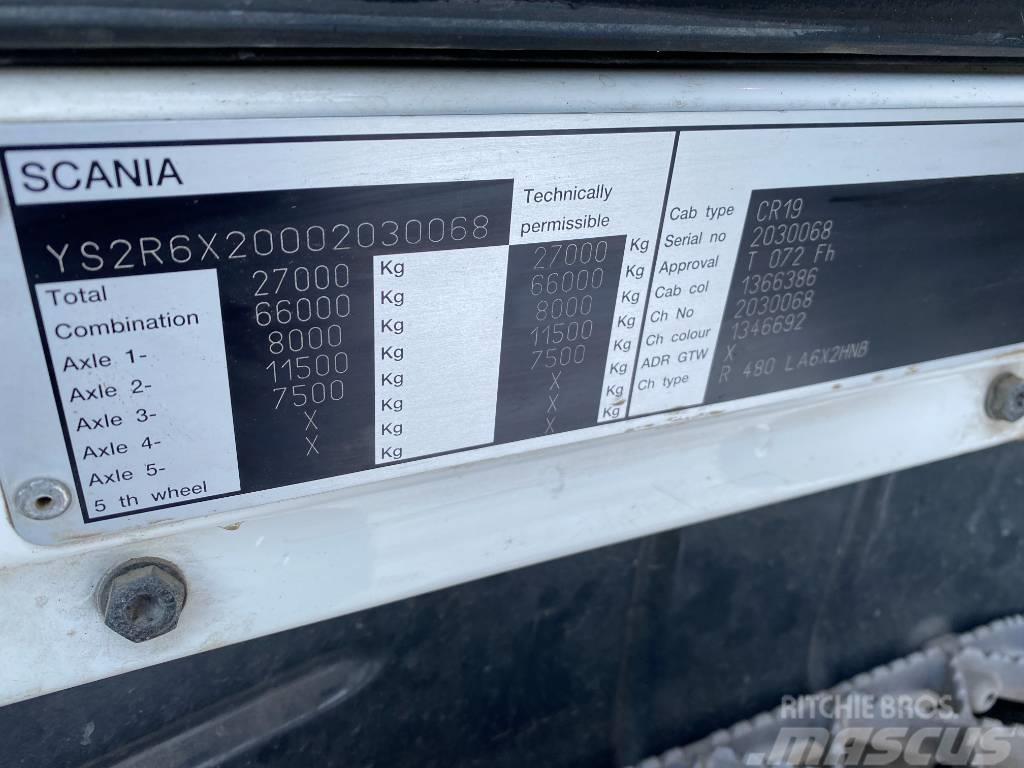 Scania R480 6x2 / RETARDER / HYDRAULICS Vlačilci