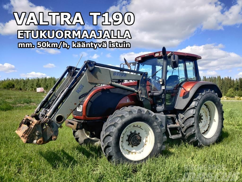 Valtra T190 HiTech etukuormaajalla - VIDEO Traktorji
