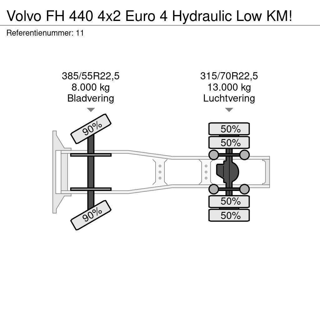 Volvo FH 440 4x2 Euro 4 Hydraulic Low KM! Vlačilci
