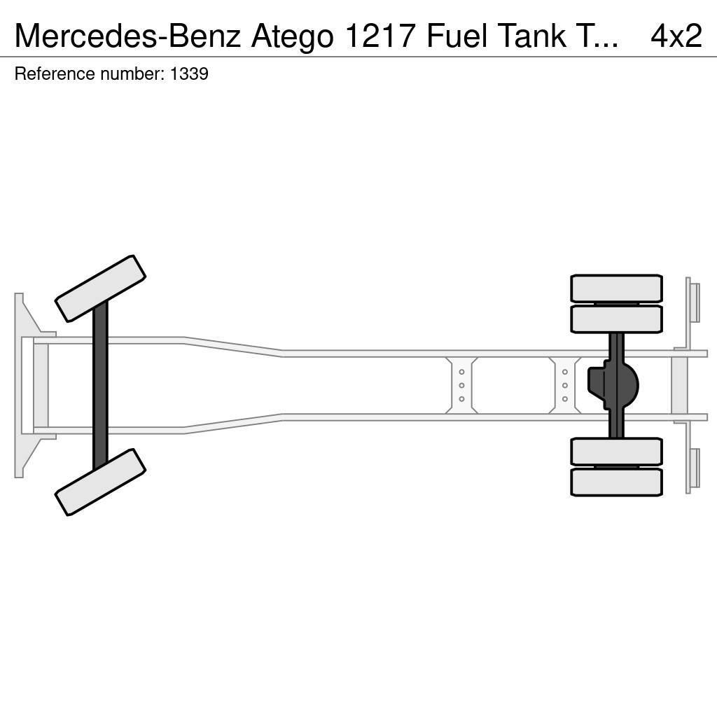 Mercedes-Benz Atego 1217 Fuel Tank Truck 9.000 Liters Manuel Gea Tanker trucks
