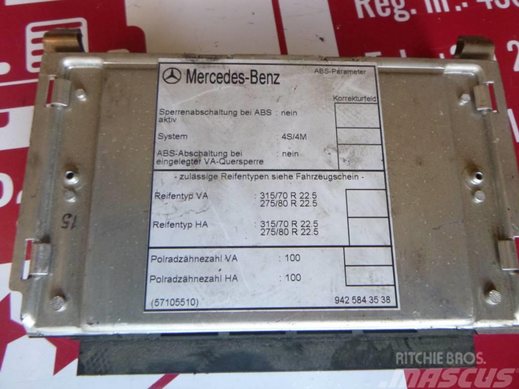 Mercedes-Benz Actros 18.43 ABS control unit 000 446 4514 Zavore