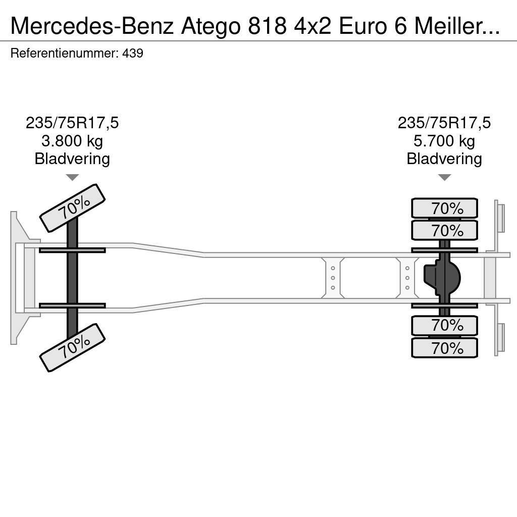 Mercedes-Benz Atego 818 4x2 Euro 6 Meiller 3 Seitenkipper 2 Piec Kiper tovornjaki