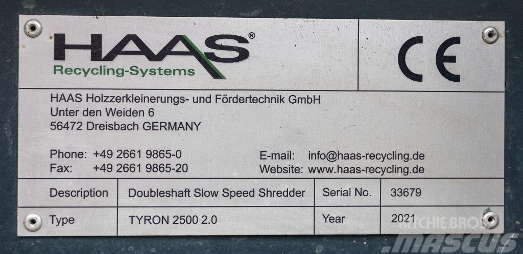 Haas TYRON 2500 2.0 Stroji za razrez odpada