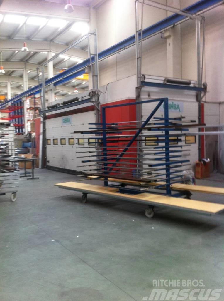  Paint Booth 15mx5mx5.9m air flow second hand Drugo