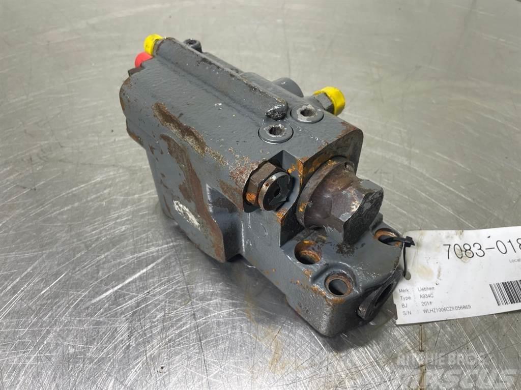 Liebherr A934C-10467814-Safety valve Hidravlika