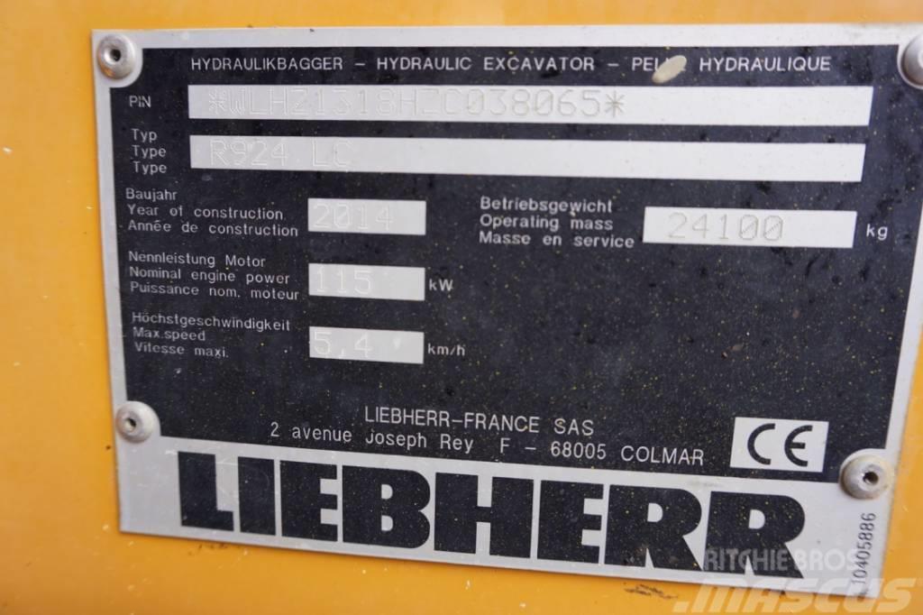 Liebherr R 924 LC Bagri goseničarji