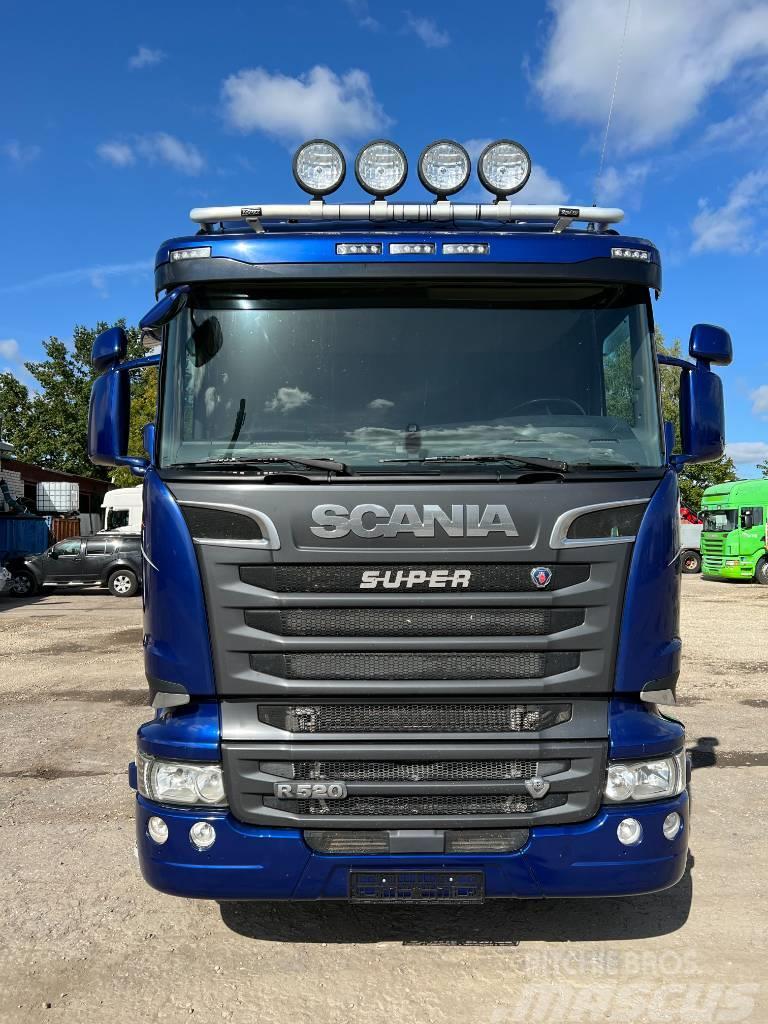 Scania R520CB6X2HSA EURO 6,RETARDER, 9T front axel Kotalni prekucni tovornjaki